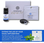 Essence Wearable Aromatherapy Nasal Diffuser – Peppermint Essential Oil Nose - Image 6