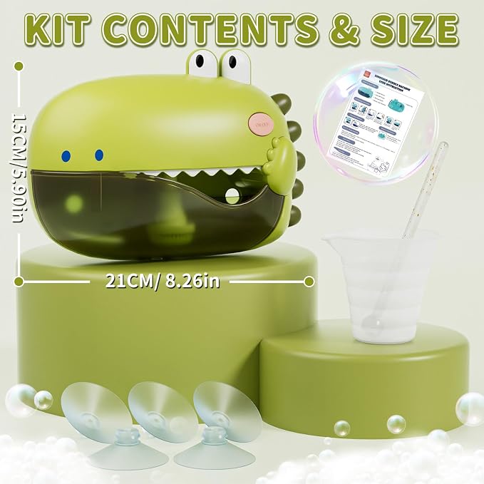 Lehoo Castle Baby Bath Toys, Bath Bubble Machine - Image 7