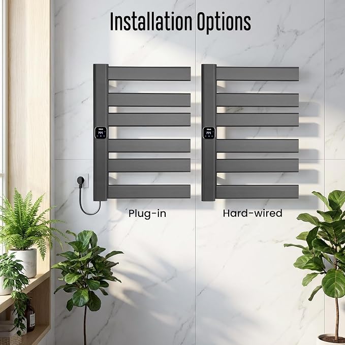 Towel Warmer, Heated Towel Rack - Image 6