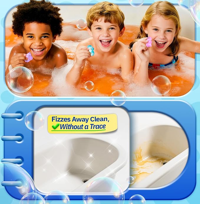 Bath Bombs for Kids with Surprise Inside, 20 Pack Handmade Bath Bomb Gift Set - Image 7