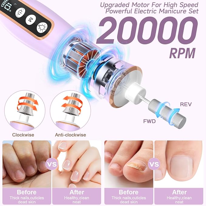 Professional Manicure Pedicure Kit - Image 3