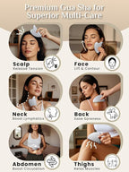 Rena Chris Body Gua Sha Tools, Stainless Steel Guasha Tool, Manual Massage - Image 3