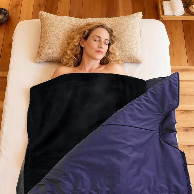 JZHLLA 70" x 30" Sauna Blanket Insert Towel, Reusable - Image 7