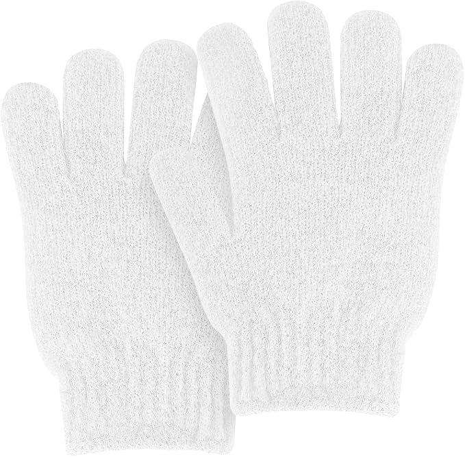 MOLOPPO 2 PCS Exfoliating Glove, Scrub Gloves Exfoliating, Body Exfoliator - Image 7