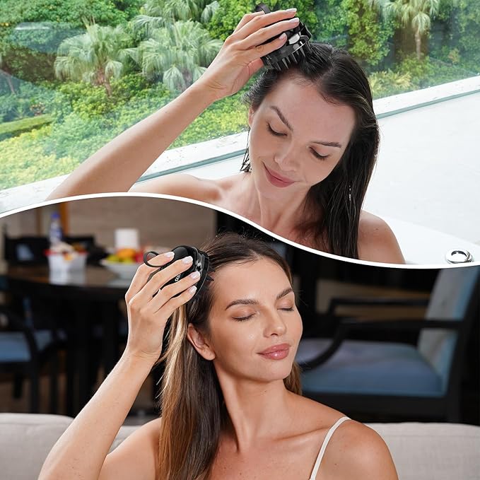 SHINLEA 2 in 1 Scalp Massager Hair Growth, Scalp Scrubber - Image 7