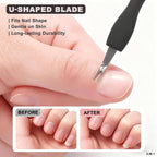 6Pcs 2-in-1 Cuticle Fork with Pusher, Dual-end Cuticle Remover Nail Pusher - Image 3