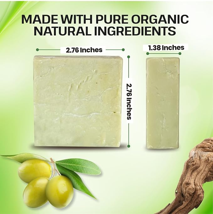 Dr.Ancient Olive Oil Soap Bar, Organic Soap Bars Handcrafted the Traditional Way - Image 6