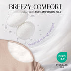 Silk Sleep Mask Eye Mask Blindfold - Image 2