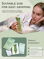 Rena Chris Natural Jade Gua Sha Facial Tools - Image 5