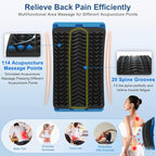 MINOLL Back Stretcher for Lower Back Pain Relief, Back Cracking Device - Image 2