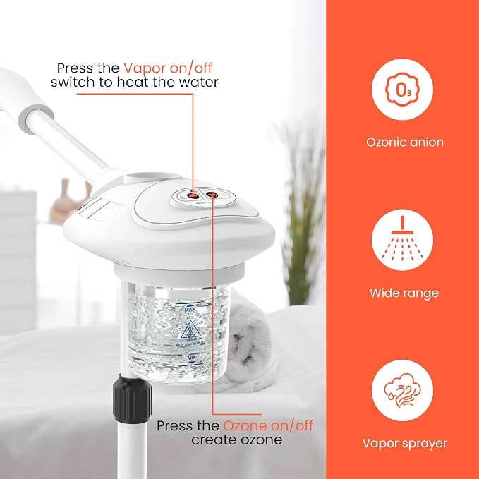 TASALON Professional Facial Steamer - Image 3