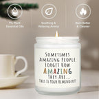Craftique Gifts for Women, Birthday Gifts for Women- You're Amazing Candle- - Image 3