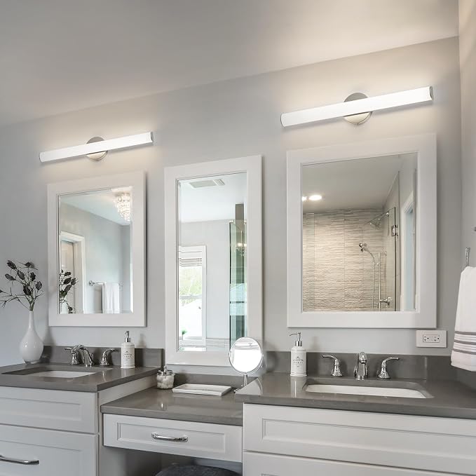 OOWOLF 31.5 Inch LED Bathroom Vanity Light, Brightness Adjustment Vanity Light - Image 4