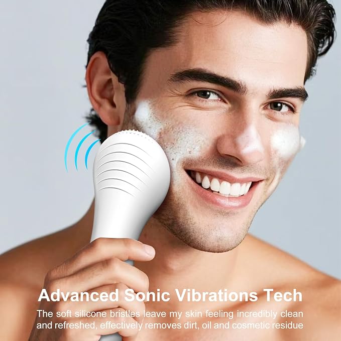 OWLMATE Facial Cleansing Brush, Electric Face Scrubber - Image 6