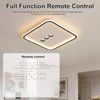 Shine LUEST Square Diamond LED Ceiling Light - Image 9
