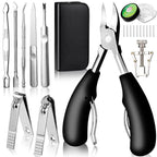 10 PCS Toenail Clippers Tool Kit, Modacraft Professional Podiatrist Nail by Modacraft