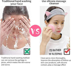 Silicone face Scrubber for Women Facial Cleansing Brush Silicone Face Wash - Image 3