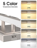 VOLISUN Modern Bathroom Vanity Light 39.4 inch, 24W Dimmable 5CCT Led Bathroom - Image 4