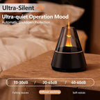 Flame Essential Oil Diffuser, Upgrade 7 Colour Lights Aromatherapy Diffuser - Image 5