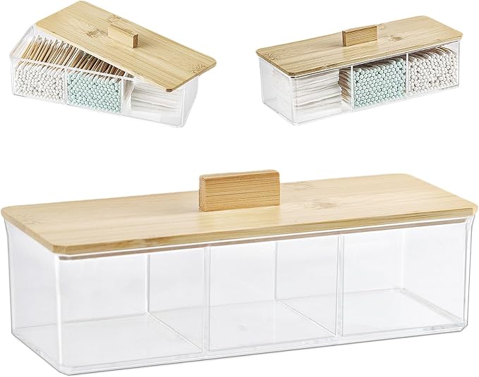 ZEXALOR Clear Bathroom Dresser Organizer by ZEXALOR