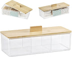ZEXALOR Clear Bathroom Dresser Organizer by ZEXALOR