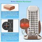 Shiatsu Back Massager with Heat, Massage Chair Pad Seat Cushion - Image 7