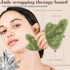 Jade roller and gua sha, facial roller, women's skincare tool, self-care gift - Image 5