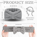 3 Pieces Towel Headbands for Women Makeup Headband for Washing Face Makeup Spa - Image 3