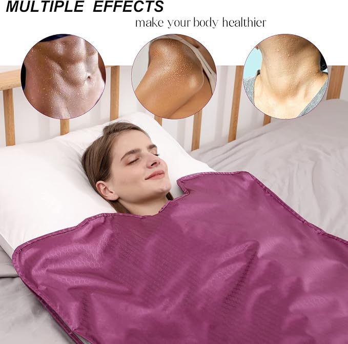 Infrared Sauna Blanke, Heat Healer Sauna Blanket Wrap, Portable Sauna Blanket - Image 4