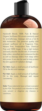 Handcraft Blends USDA Organic Sunflower Oil - Image 2