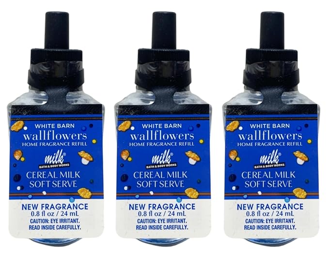 Bath & Body Works Cereal Milk Soft Serve 3 Wallflowers Home Fragrance Refill - Image 2