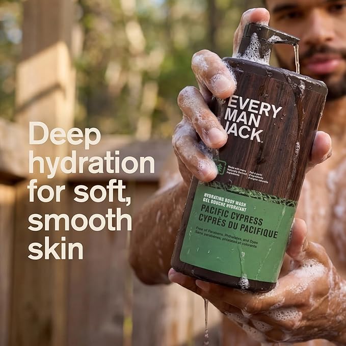 Every Man Jack Pacific Cypress Mens Body Wash - Image 4