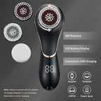 Facial Cleansing Brush Face Scrubber Exfoliator Rechargeable IPX7 Waterproof - Image 6