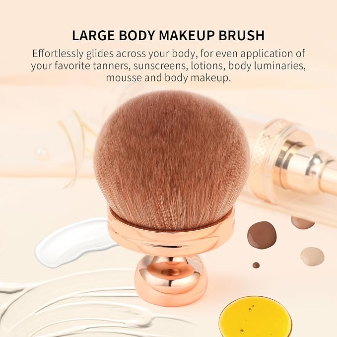 docolor Extra Large Body Makeup Brush - Image 5