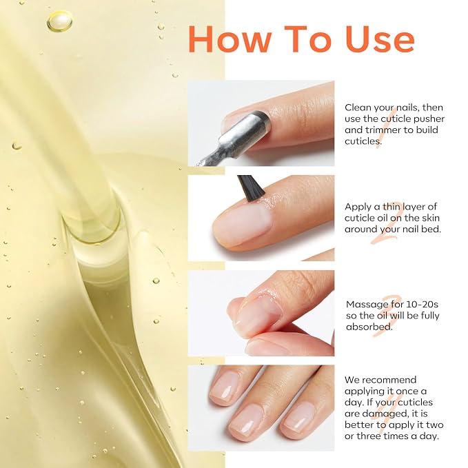 modelones Nail Strengthener Cuticle Oil - Image 5