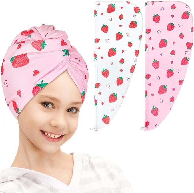FIOBEE Microfiber Hair Towel Wrap by FIOBEE