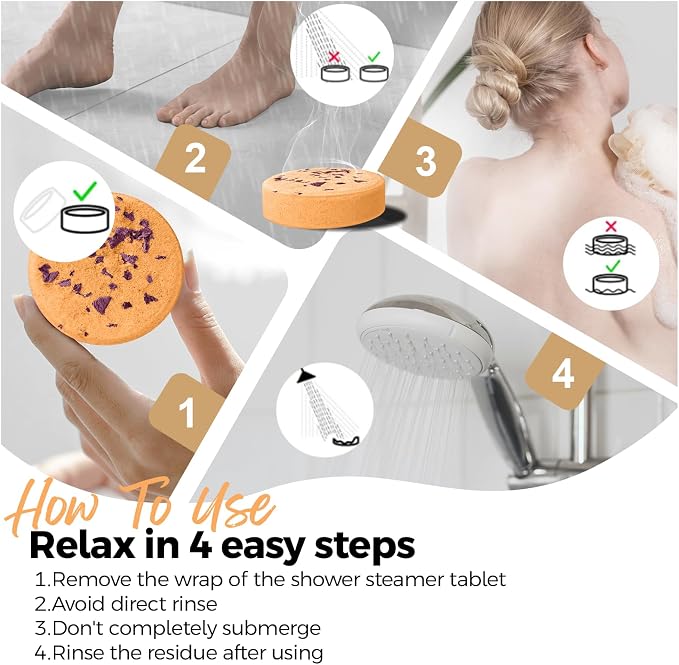 SWCANDY Shower Steamers Aromatherapy Birthday Gifts - Image 6