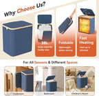 Towel Warmer & Laundry Basket 2-IN-1, Foldable Towel Warmer - Image 9
