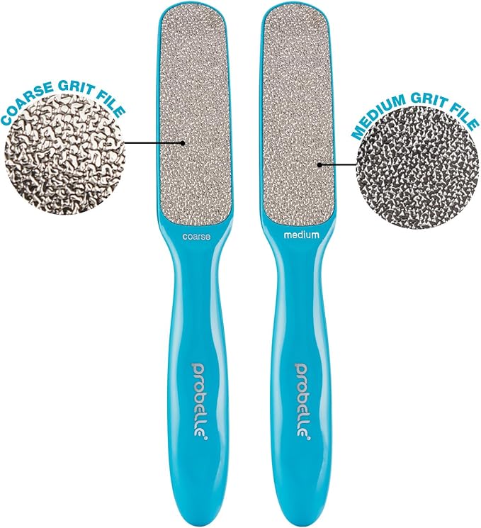 Probelle Double Sided Multidirectional Nickel Foot File Callus Remover - Image 2