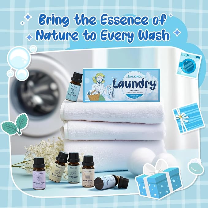 SALKING Laundry Fragrance Oils, Premium Essential Oil - Image 6
