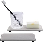 NiuYichee 2 Pcs Water Absorbing Stone Trays, Kitchen/Bathroom Sink Soap Dish - Image 8
