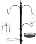 YINGYM Bird Feeder Stand Pole, 77 Inch Feeding Station Kit by YINGYM
