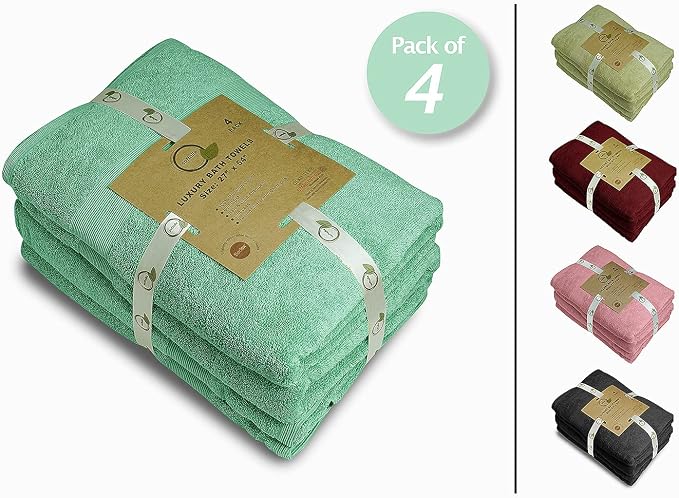 Softolle Luxury Bath Towels Set of 4 | Towels - Image 2