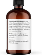 NaturoBliss Cedarwood Essential Oil – Huge 4 Fl Oz – 100% Pure and Natural – - Image 2