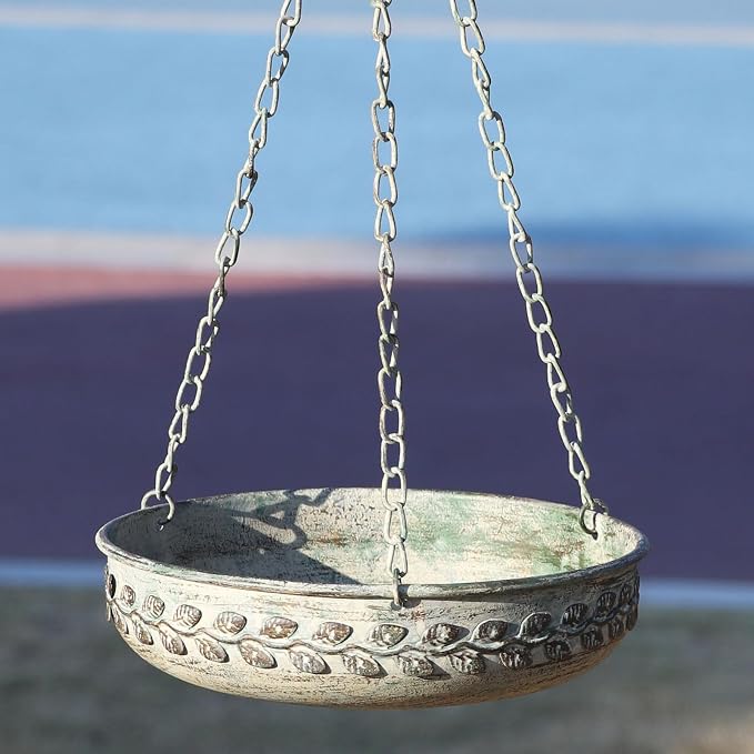 Hanging Bird Bath Hanging Bird Feeder - Image 9