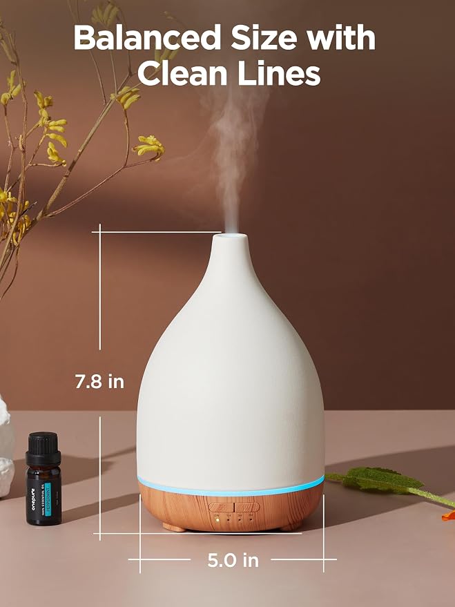 InnoGear Oil Diffuser, 300ML Ceramic Diffuser - Image 2