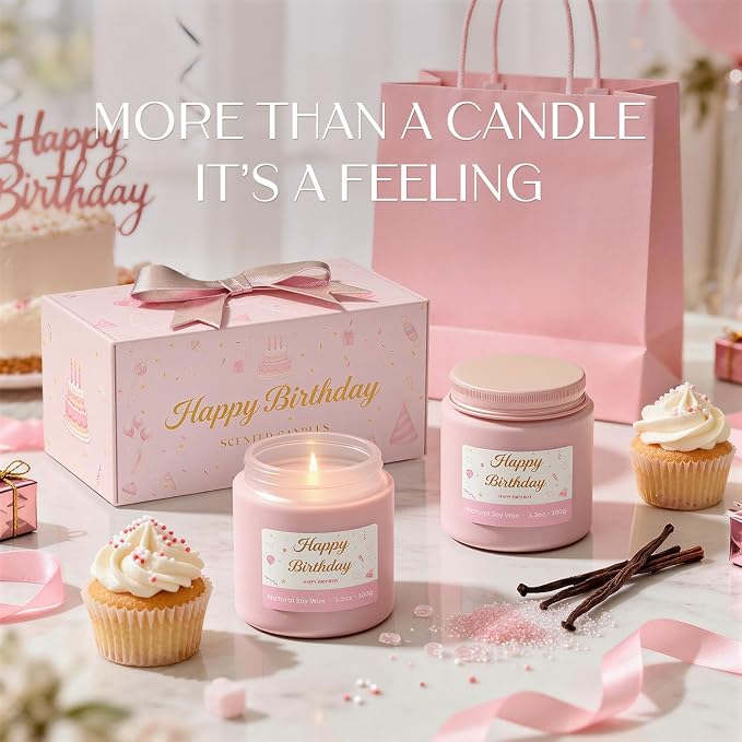 NORVENCE Scented Candles Gift Set, Stress Relief Candles - Image 6