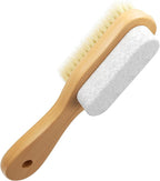 Natural Soft Bristle Foot Brush and Pumice Stone Combo - Image 9