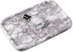 Karibiber Luxury Marble Vanity Tray, Bathroom Tray Countertop, Calacatta by Karibiber