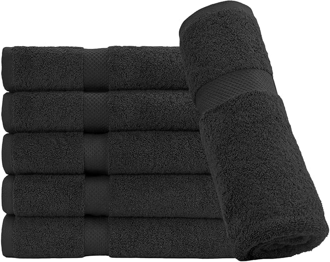 HERCULEAN Premium Bath Towels 24 x 48 Pack of 6 | Quick Dry and Highly - Image 5
